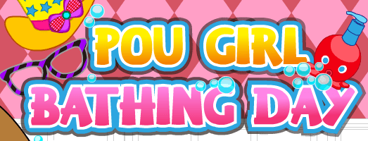 Pou Girl Bathing Day