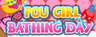 Pou Girl Bathing Day