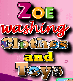 Zoe Washing Clothes and Toys