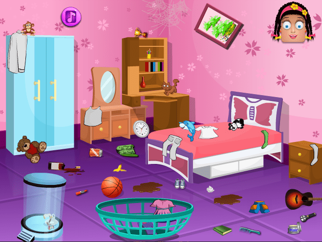 Zoe Washing Clothes and Toys screenshot