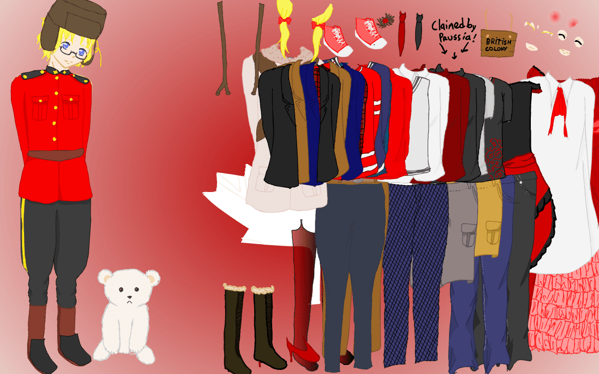 Canada dress up game screenshot