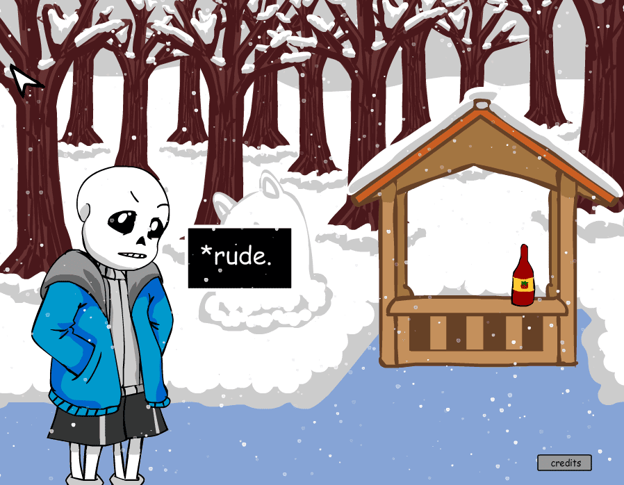 Sans Interactive Flash Game screenshot