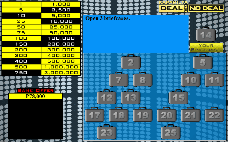 Kapamilya Deal Or No Deal screenshot