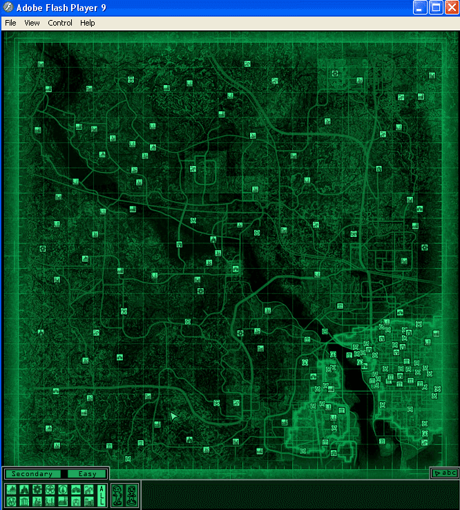 Fallout 3 Interactive Map screenshot