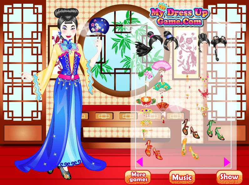 Wedding Mulan Dress Up screenshot