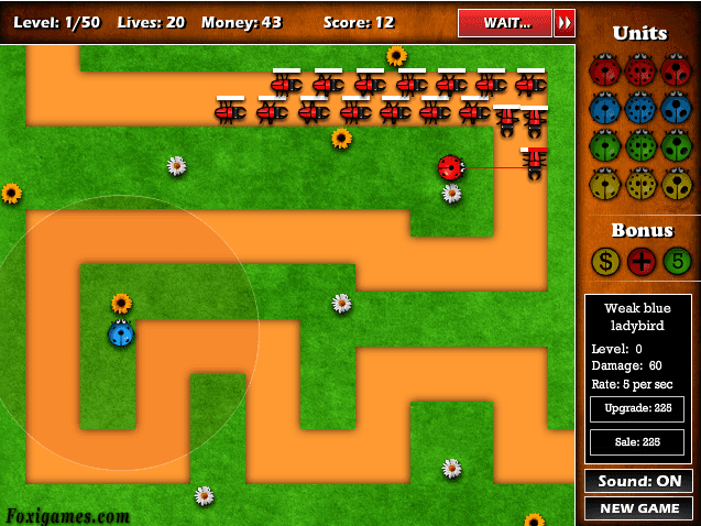 Insects TD screenshot