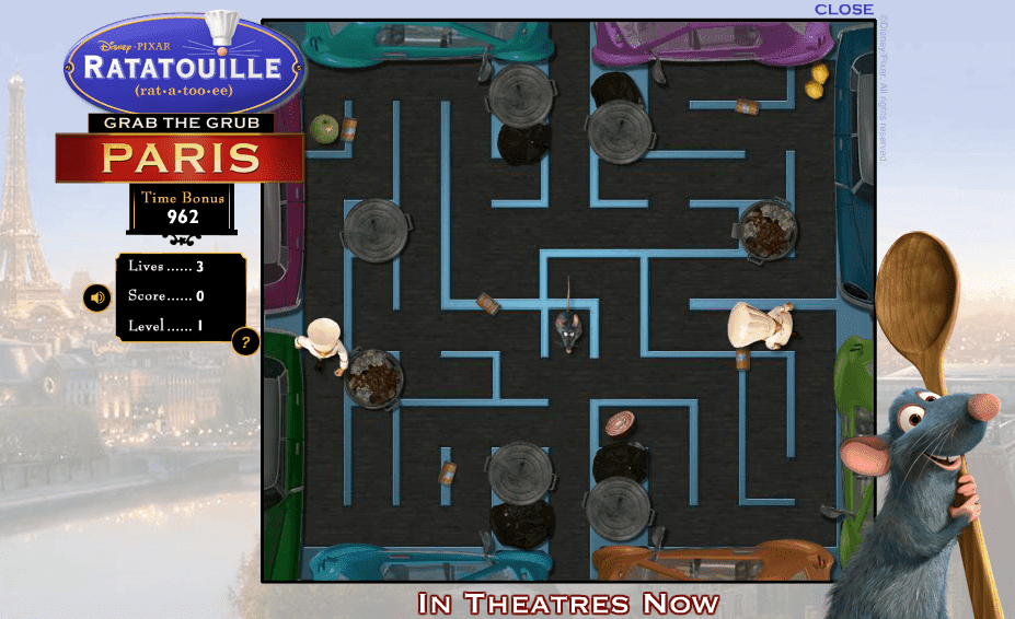 Ratatouille: Grab the Grub screenshot