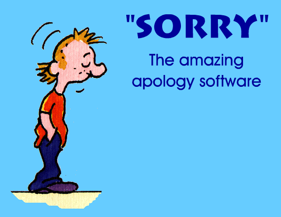 "Sorry"