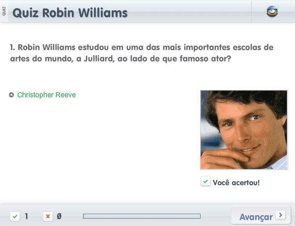 Quiz Robin Williams screenshot