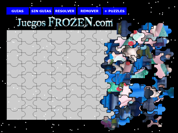 Puzzle: Elsa Frozen Fever screenshot