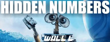 Hidden Numbers WALL-E