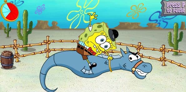 SpongeBob: Pest of the West Showdown! screenshot