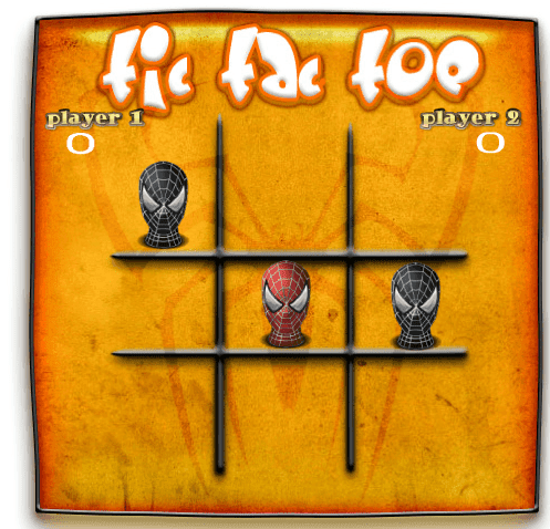 Spider-Man Tic-Tac-Toe screenshot