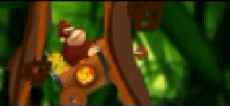 Donkey Kong Jungle Ride Banner Advertisement
