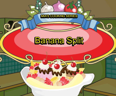 Mia Cooking Banana Split