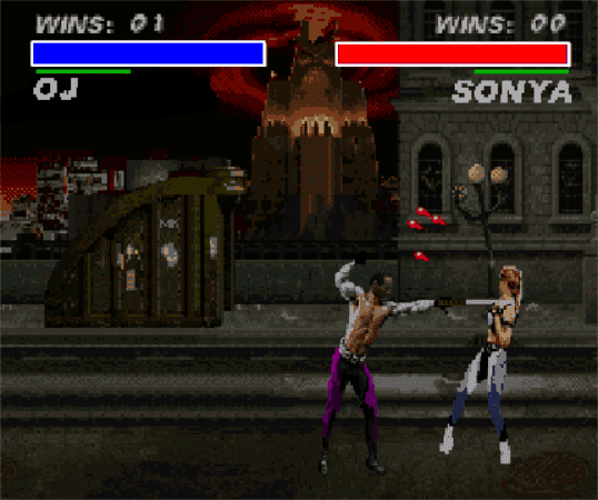 Mortal Kombat: O.J. Style screenshot