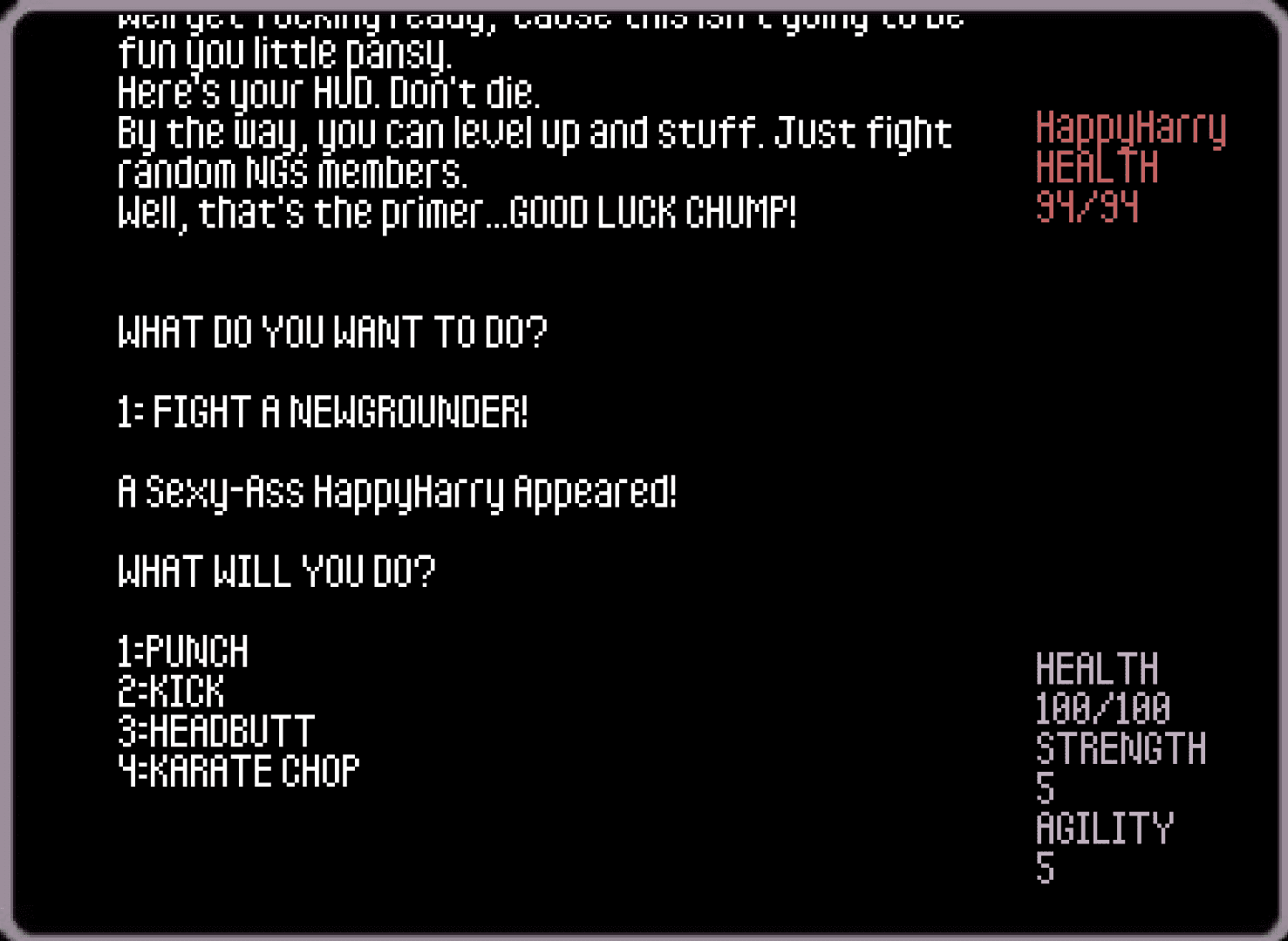 Pico Text Party! screenshot