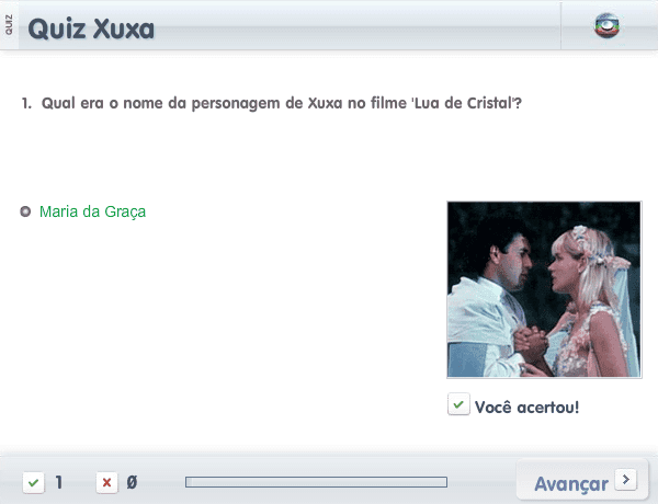 Quiz Xuxa screenshot