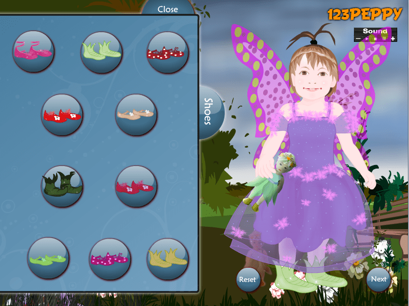 Baby Fairy Dress Up Game screenshot