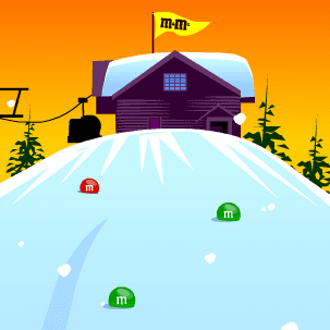 M&M's Winter Wonderland Screensaver