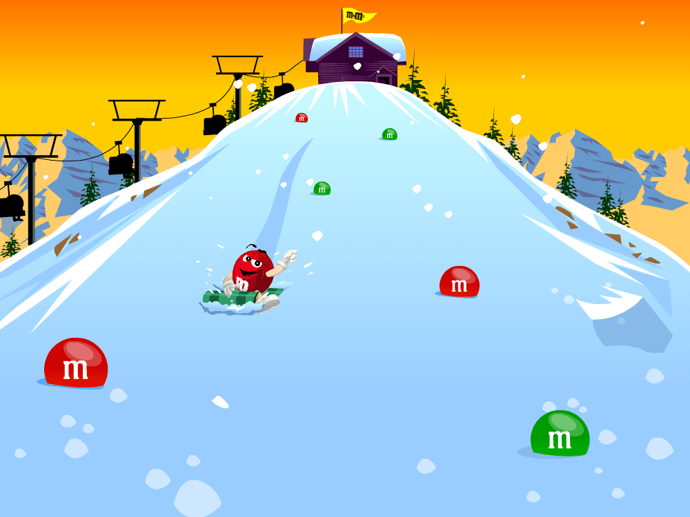 M&M's Winter Wonderland Screensaver screenshot