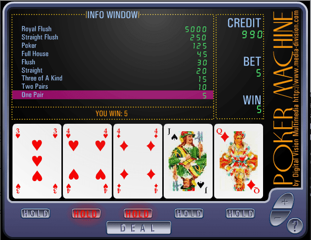 Poker Machine screenshot