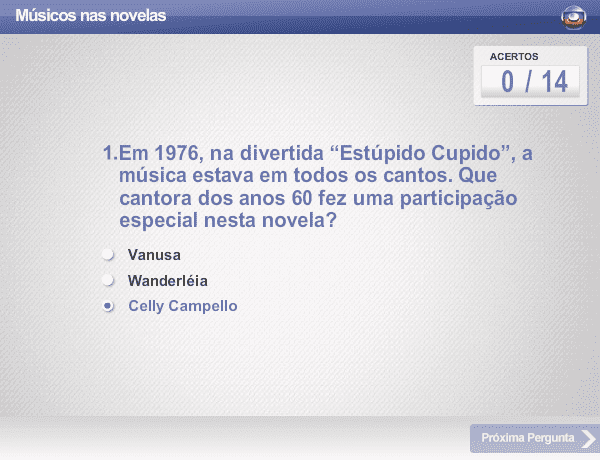Músicos nas novelas screenshot
