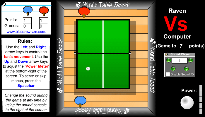 World Table Tennis Championship screenshot