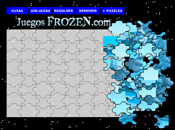 Puzzle: Olaf y la flor screenshot