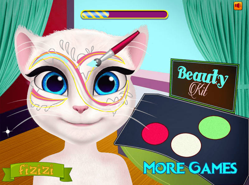 Talking Angela Face Painting screenshot