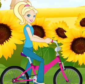 Bike Ride Polly Pocket's