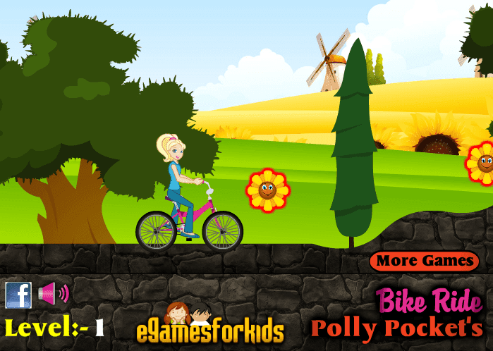 Bike Ride Polly Pocket's screenshot