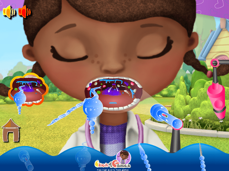 Doc McStuffins Throat Care screenshot