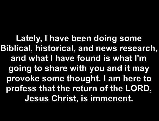 He's Coming Back