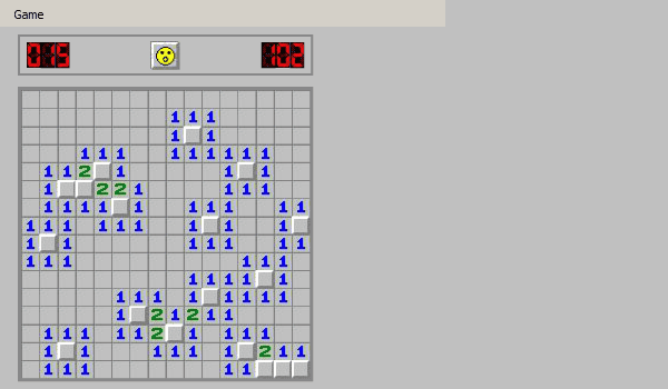 Minesweeper screenshot