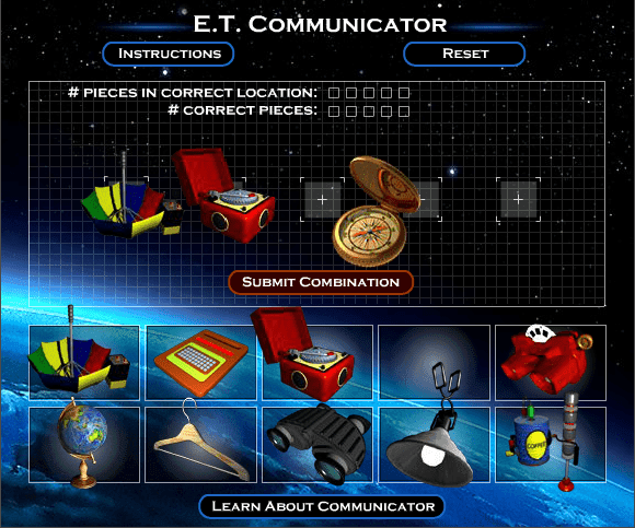E.T. Communicator screenshot