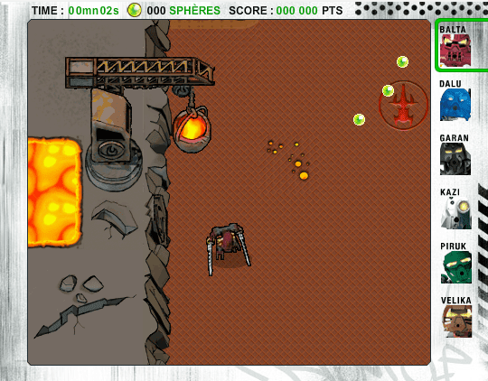 Bionicle Piraka: Matoran Escape screenshot