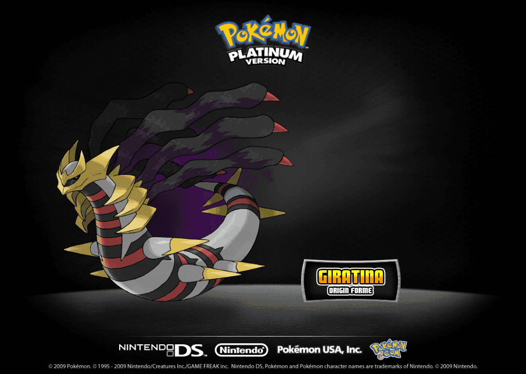 Pokémon Platinum Screensaver screenshot