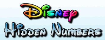 Disney Hidden Numbers