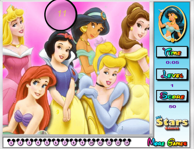 Disney Hidden Numbers screenshot