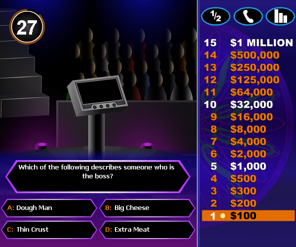 Win One Million - Second Edition screenshot