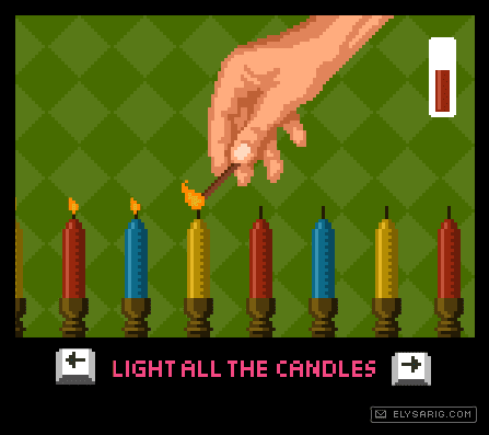 8-bit Hanukkah screenshot