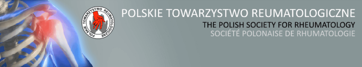 Polskie Towarzystwo Reumatologiczne Header screenshot