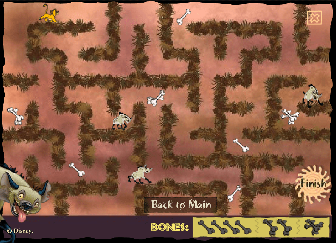 Elephant Graveyard Maze screenshot