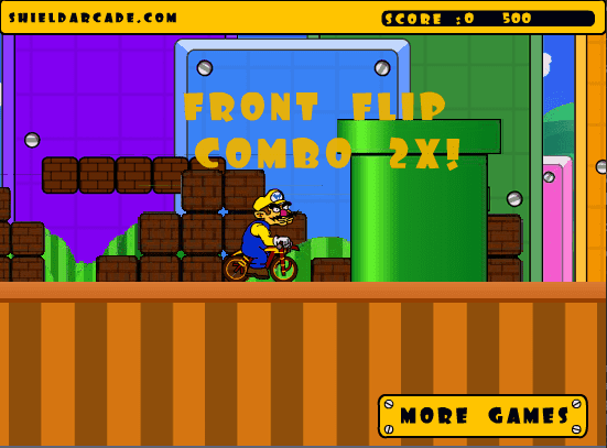 Wario BMX screenshot
