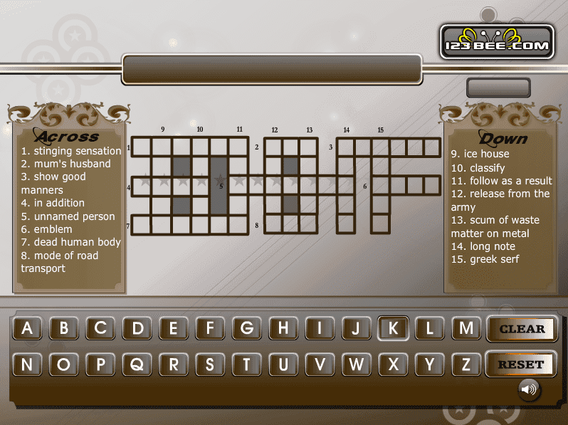 Crossword Game Play - 62 screenshot