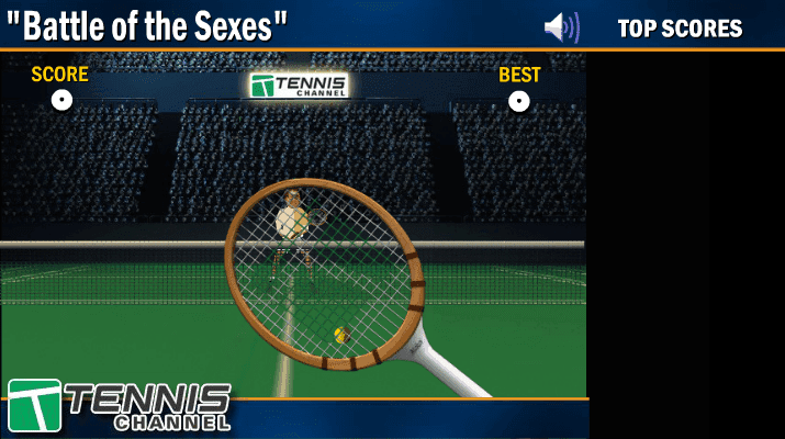 Tennis Channel: "Battle of the Sexes" screenshot