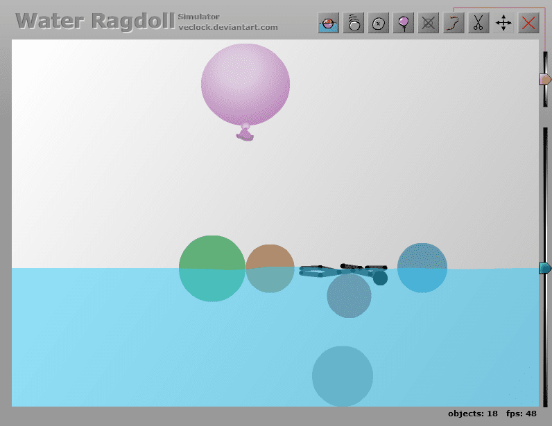 Water Ragdoll screenshot