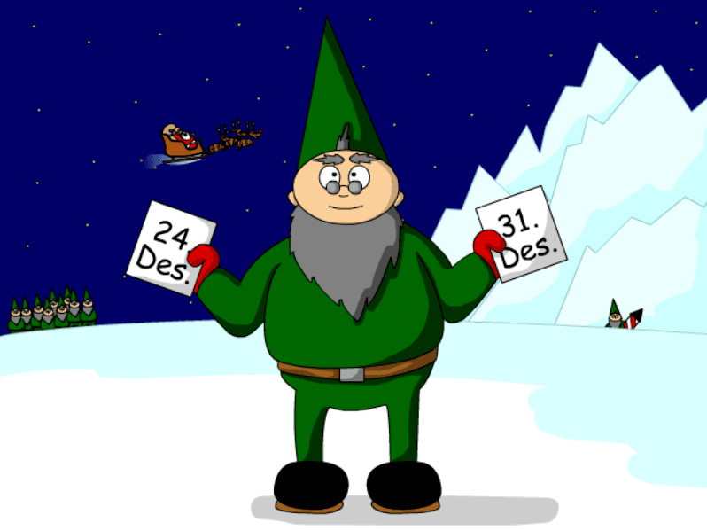 School Christmas Card 2002 screenshot