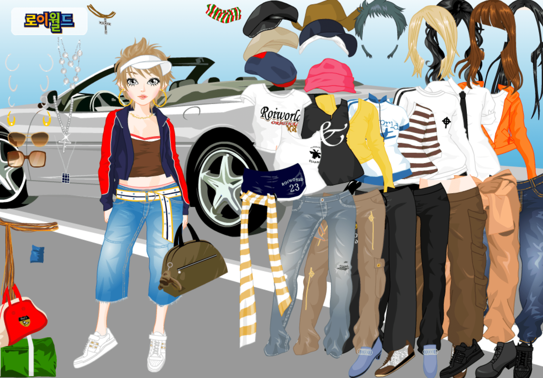 Roiworld Y2K Dressup screenshot